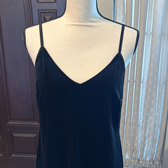 Sanctuary Black Spaghetti Strap Midi Cocktail Dress - Picture 3 of 10